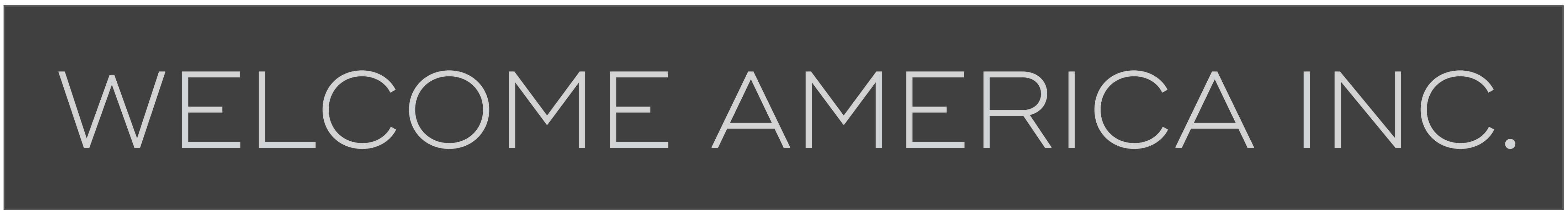 Welcome America Logo